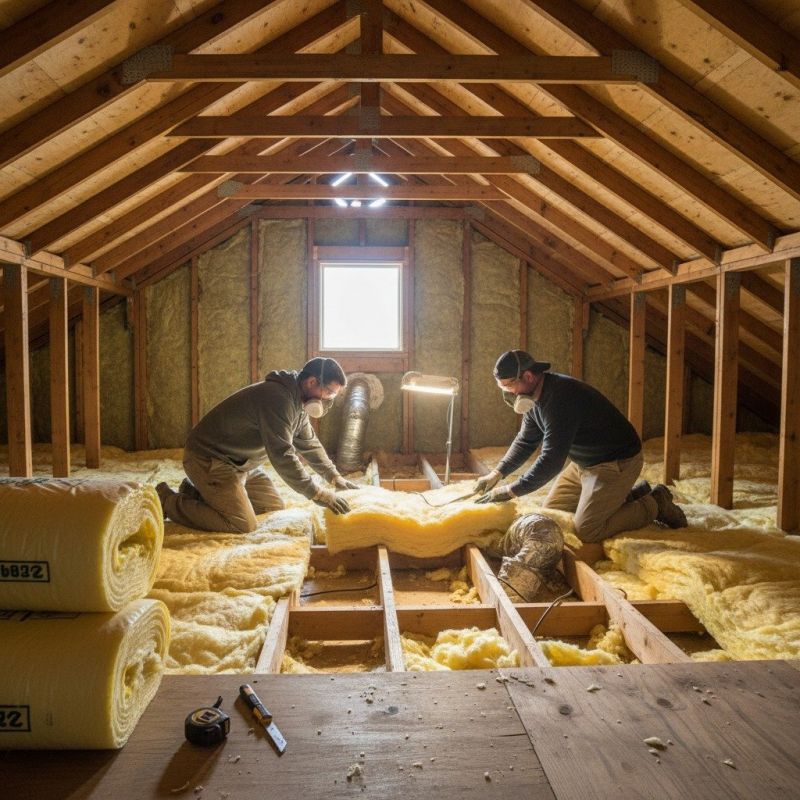 Attic Insulation Replacement