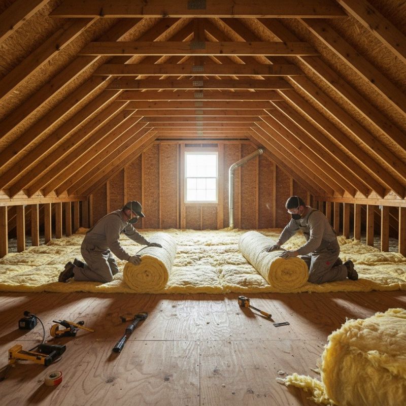 Attic Insulation Replacement
