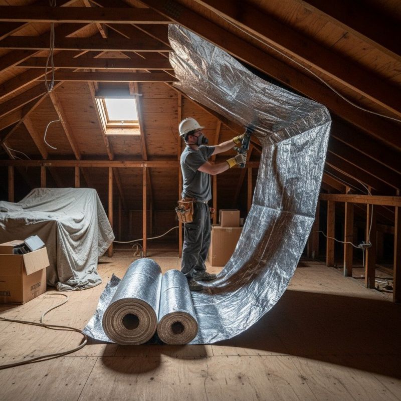 Foil Insulation Installation