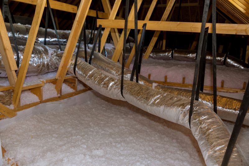 Fiberglass Insulation Blowing detail